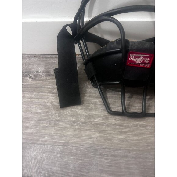 Rawlings Baseball & Softball Catchers/Umpires Mask Face Shield Black - Picture 3 of 9
